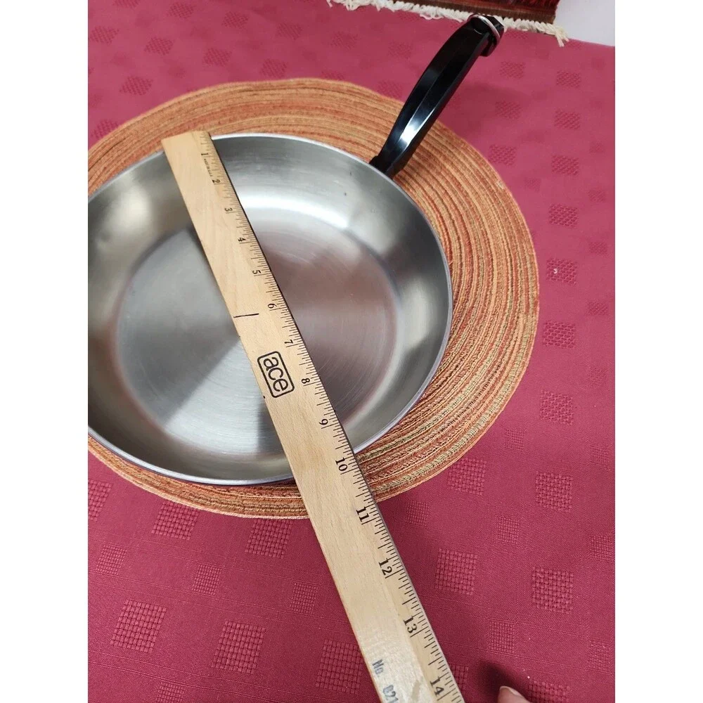 Farberware Classic Serial 10 Inch Frying Pan/Skillet Stainless Steel New No Box
